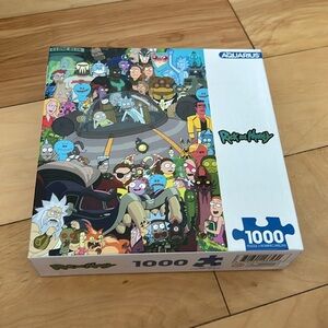 Cartoon Network AQUARIUS Rick and Morty 1000 Piece Puzzle